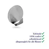 Selbstklebende Wandhaken ( Rund - 4er Set ) Silber aus Produktbild-Vorschau 5