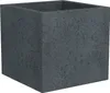 Scheurich 240/30 Pflanzgefäß C-Cube Stony Black - 28,5 cm x Produktbild-Vorschau 1