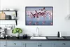 MuchoWow® Gerahmtes Poster Flamingo - Vogel - Wasser - Rosa Produktbild-Vorschau 3