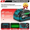ONEVAN 1x 21V Akku 4.0Ah Batterie kompatibel mit Onevan, Produktbild-Vorschau 7