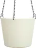 Kunststoff Ampel Flori 19 weiss Ø 19.5cm Höhe 17.5cm Produktbild-Vorschau 1