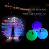 2 stuks poi-ballen, LED-bal, 9 modi, 7 kleurenlicht Productafbeelding-voorbeeld 5