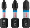 PRO PH Impact Bit Set, 25 mm, 3-tlg Produktbild-Vorschau 1