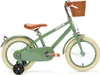 Génération Retro 14 pouces vert - Vélo enfant avec panier Voir les images du produit 1