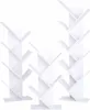 Three white tree-shaped bookshelves are arranged against a white background. Náhľad obrázku produktu