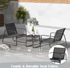 KOMFOTTEU 3 pezzi. Set da balcone Bistro, set di mobili da Anteprima dell’immagine prodotto 4