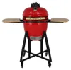 Zahradní keramický gril  Kamado - L 18" Red Pro-Tech CHEF Náhled obrázku produktu 10
