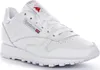 A white Reebok sneaker is shown from the side against a white background. Voir les images du produit