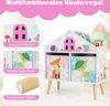 Scaffale per bambini COSTWAY, libreria per bambini con 2 Anteprima dell’immagine prodotto 3
