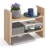 KOMTO Tischregal Schreibtisch Aufsatzregal Regal Klein, Produktbild-Vorschau 9