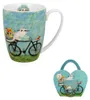 Porcelanowy kubek w pudełku upominkowym Bicycle Podgląd zdjęcia produktu 3