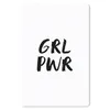 MuchoWow® Mauspad Mousepad Sprichwörter - Grl pwr - Mädchen Produktbild-Vorschau 1