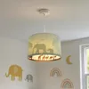 Olucia - SAFARI - Pendelleuchte für Kinderzimmer - Grün Produktbild-Vorschau 10