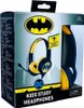 The image shows the retail packaging of Batman-themed kids' study headphones. Anteprima dell’immagine prodotto