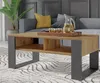 Stolik kawowy Modern dąb artisan / antracytowe nogi Produktbild-Vorschau 3