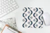 MuchoWow® Mauspad Mousepad Mond - Design - Kreis 20x20 cm - Produktbild-Vorschau 5