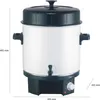 Clatronic EKA 3338 Machine à cuire avec robinet, 25 litres, Voir les images du produit 15
