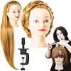 Tête de trépied d'entraînement pour coiffeurs 70cm brun Voir les images du produit 13