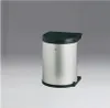 WESCO Poubelle à encastrer ronde - inox / noir, 13 litres Voir les images du produit 17