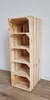 Schuhregal Holz 5 Fächer - Holzkiste als Schuhbank Produktbild-Vorschau 5