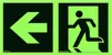 notlok Safety Work - 1x - Evakuierungsschild - links Produktbild-Vorschau 4