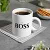 Kaffeebecher 'Ja, Boss' Büro Motiv ca. 300 ml, 9 cm, Produktbild-Vorschau 8
