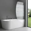 doporro Paroi de Baignoire 95 x 140 cm Pare Baignoire 1 Voir les images du produit 1