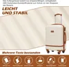 Koffer Trolley Koffer Reisekoffer von ABS Hartschalen Produktbild-Vorschau 4