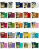 A collage of various Dragon Shield card sleeves with different artwork and colored backs. Produktbild-Vorschau