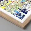 Gerahmtes Poster - Rahmen in heller Eiche - Straße Graffiti Produktbild-Vorschau 2