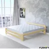 Bettgestell 120x200cm Einzelbett | Bett aus massivem Produktbild-Vorschau 7