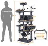 Yaheetech Katzenbaum 170cm Kratzbaum XL Stabiler Produktbild-Vorschau 7