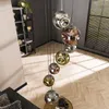 Hoyz - Hängelampe 7L Stepped Stellar - Altsilber Produktbild-Vorschau 3