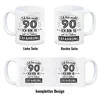 Witziger Kaffeebecher für den 90. Geburtstag mit Motiv: Produktbild-Vorschau 4