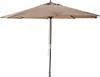 Holz-Sonnenschirm 3m beige Gartenschirm Terrassenschirm Produktbild-Vorschau 1