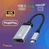 ADAPTER USB-C Mini DISPLAYPORT ANSCHLUSS 4K 60Hz TYPE-C 3.2 Produktbild-Vorschau 3