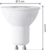 Arcchio LED-Lampe, GU10 2W, weiß, 4000K, 360 lm Produktbild-Vorschau 3