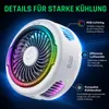 Magnetischer Handy-Kühler Gaming, 20W Peltier, 82g, RGB & Produktbild-Vorschau 2