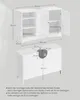 VASAGLE Waschbeckenunterschrank, Unterschrank, Produktbild-Vorschau 7