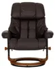 home24 Relaxsessel mit Hocker - Echtleder / Kunstleder Produktbild-Vorschau 8