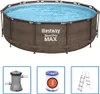 Set da piscina Bestway Steel Pro Max Rahmen 366 x 100 cm Anteprima dell’immagine prodotto 1