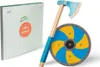 Jouets en bois Woodsy Viking Hache et bouclier - Bois de Voir les images du produit 1