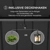 Sunjoy Zedernholz Gazebo / Pavillon 3x4 TÖDI - 336cm x Produktbild-Vorschau 13