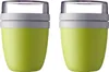 Mepal | Lunchpot Ellipse Mixed | Campus Red + Cool Grey | Produktbild-Vorschau 1