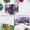 Weihnachtsgnom-Adventskalender mit 24 Plüschgnomen – 24 Produktbild-Vorschau 7