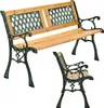 A garden bench and a close-up of another garden bench. Náhľad obrázku produktu