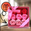 EDIBAZZAR | Künstliche Seifenrosen Blumen 9 Stück Geschenk Produktbild-Vorschau 6