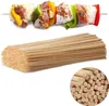 Relaxdays Spiedini per shashlik in legno, confezione da 500 Anteprima dell’immagine prodotto 1