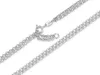 SILBERKETTEN STORE 2,4mm Fußkette DOPPELERBSE,  2-reihig - Produktbild-Vorschau 3