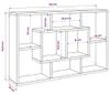 vidaXL Wandregal Grau Sonoma 85x16x52,5 cm cm Holzwerkstoff Produktbild-Vorschau 7